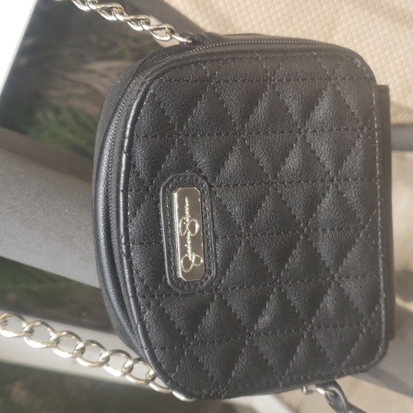 ❤JESSICA SIMPSON Black Crossbody - Picture 6 of 10